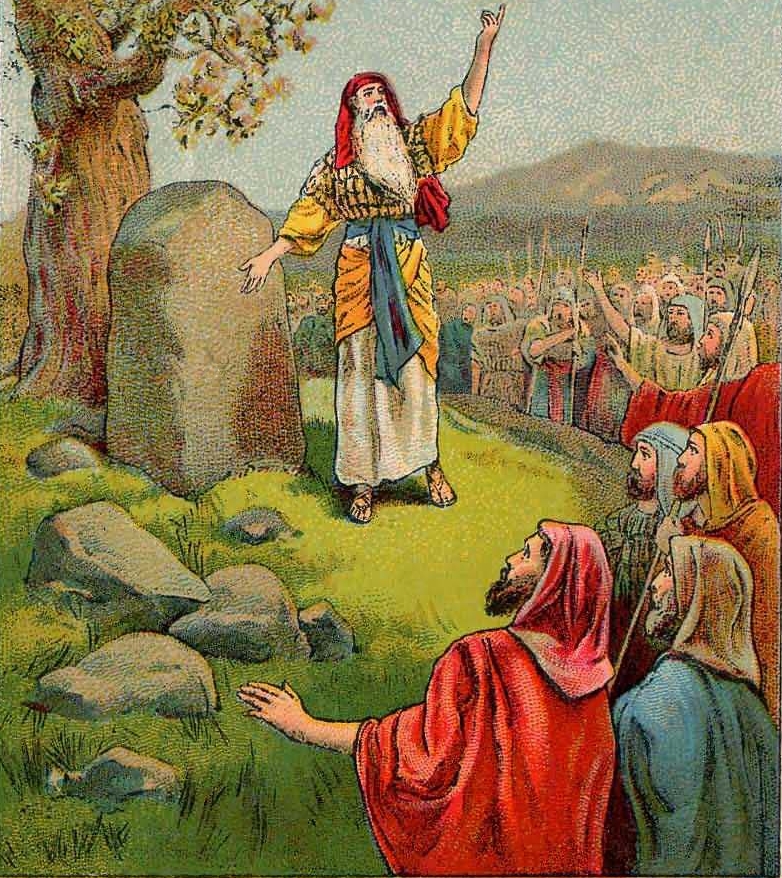 Joshua renews covenant